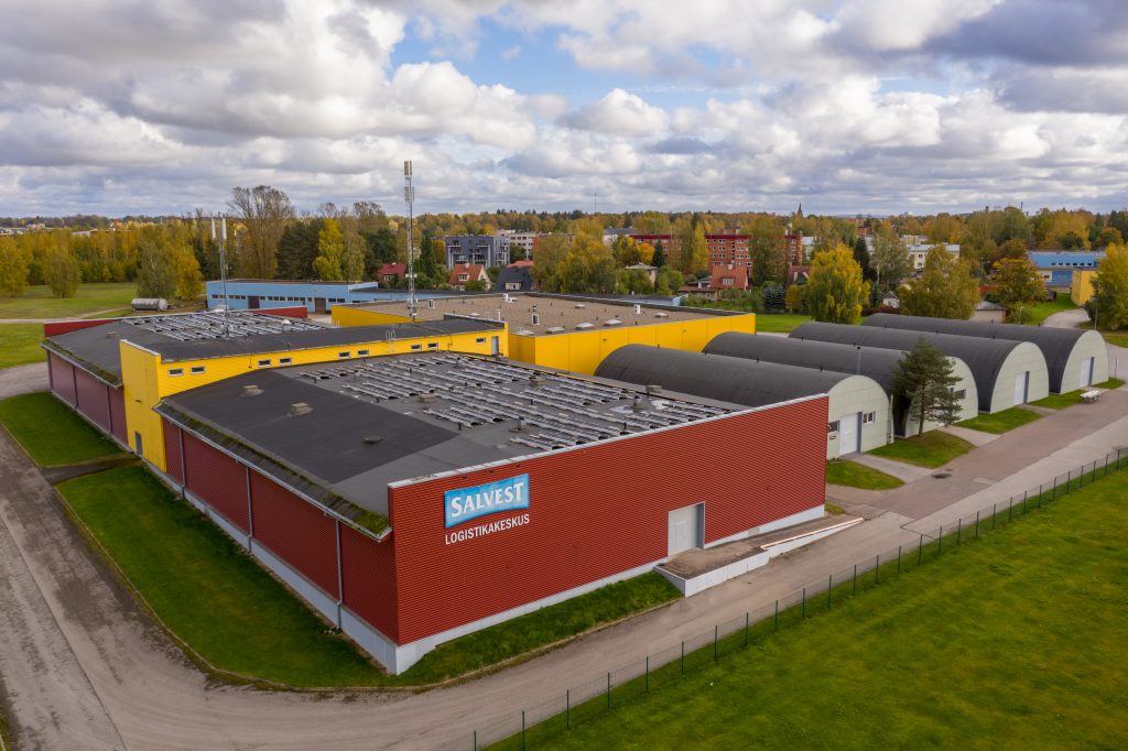 Solar power stations for the production facilities of Salvest
