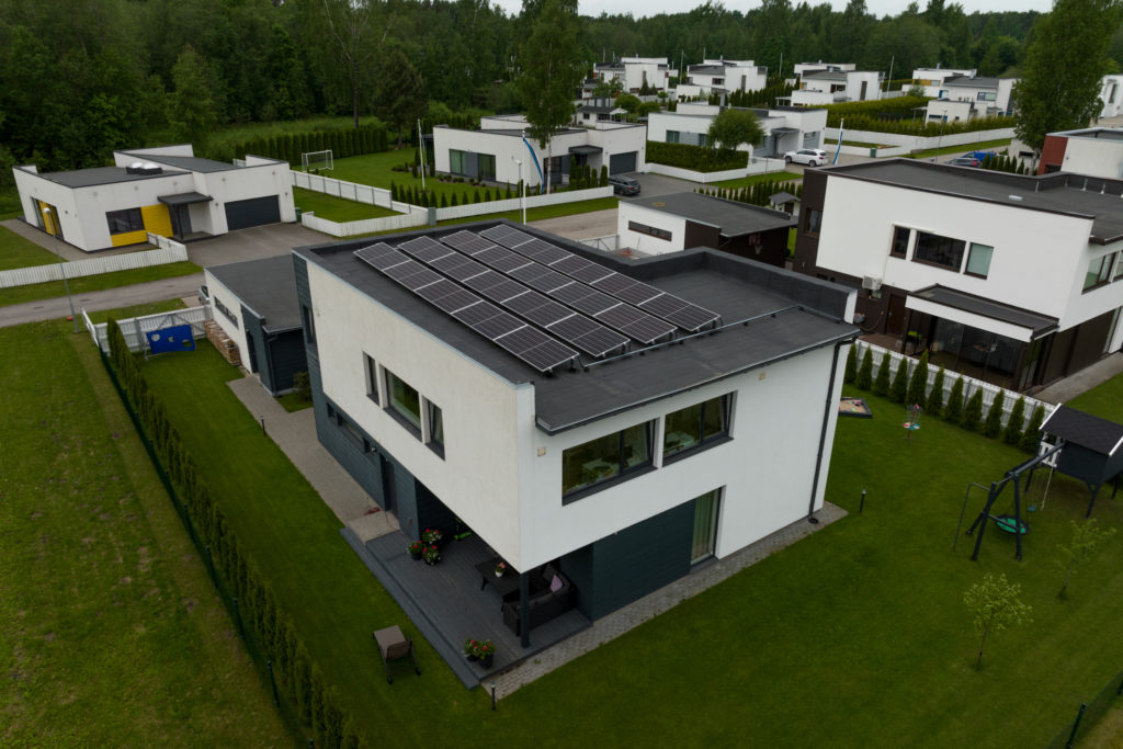 Solar power station in Pärnu
