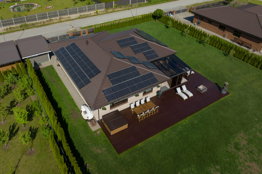 Solar power station in Viimsi