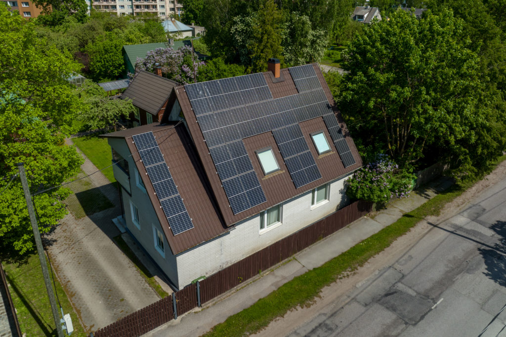 Solar power home solution in Keila