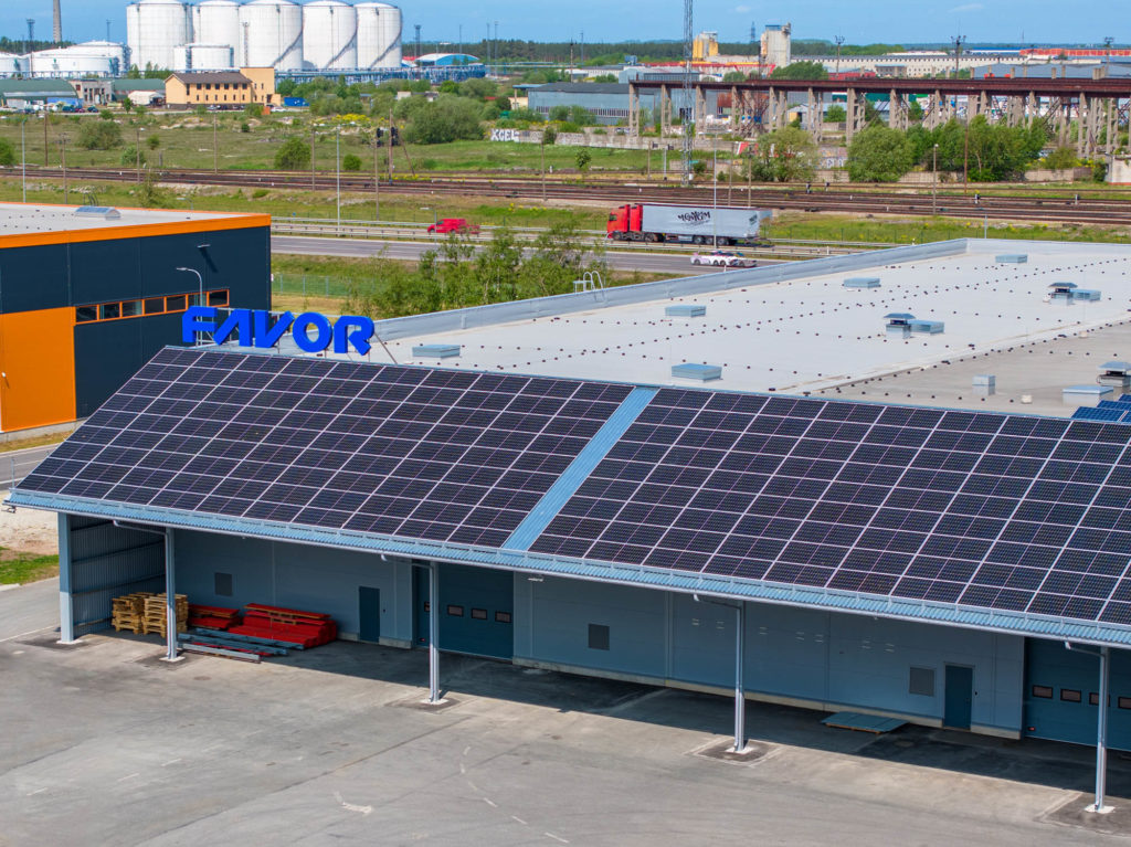 Favor’s extension of the solar power station