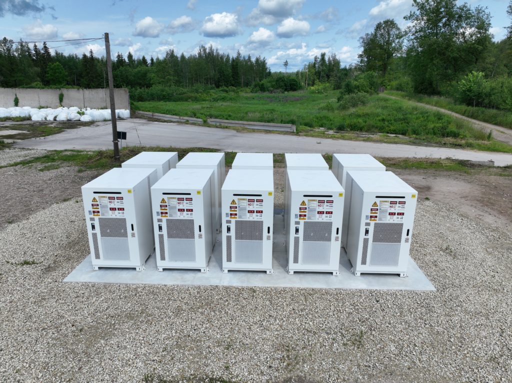 Energy storage system 1.08 MW/2.15 MWh in Viļāni
